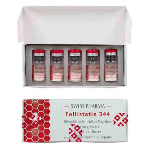 Swiss Pharma Follistatin 344 Myostatine 1MG 5 Flakon