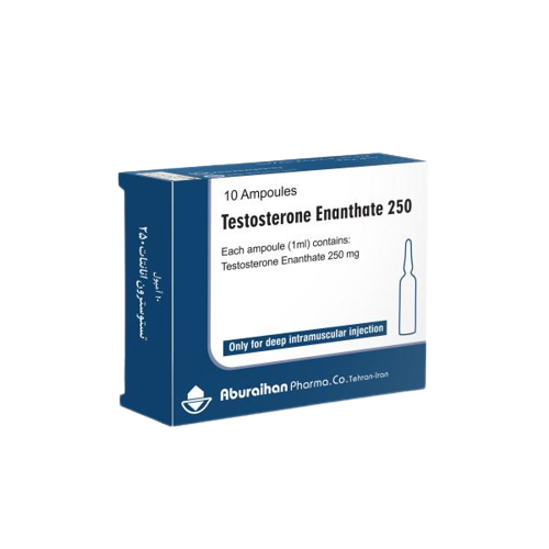 Aburaihan Testosterone Enanthate 250MG 10 Ampül Satın Al, İran Testosteron Fiyat